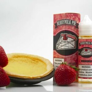 BERRYMILK PIE - PRIMITIVE VAPOR Flavors:  Custard, Pie, Buttermilk, Caramelized SugarBottle Sizes:  60mlNicotine Level: 0mg, 3mg, 6mg, 9mg