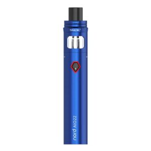 NORD AIO 22 KIT- SMOKTECH Size: 125.5mm * 22mm E-liquid capacity: 3.5ml Resistance range: 0.5ohm-1.4ohm Standby current: