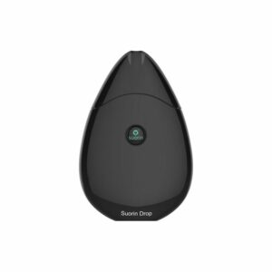 SUORIN DROP Dimensions: 49mm x 12mm x 73mm Maximum Wattage Output: 13W2mL Vape Juice Capacity1.3ohm to 1.4ohm Resistance Gold Plated Connections 310mAh Internal Battery LED Battery Life IndicatorUSB Charging Port